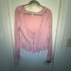 Free People Ruffle Top